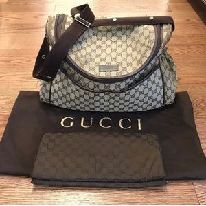 Gucci diaper bag
